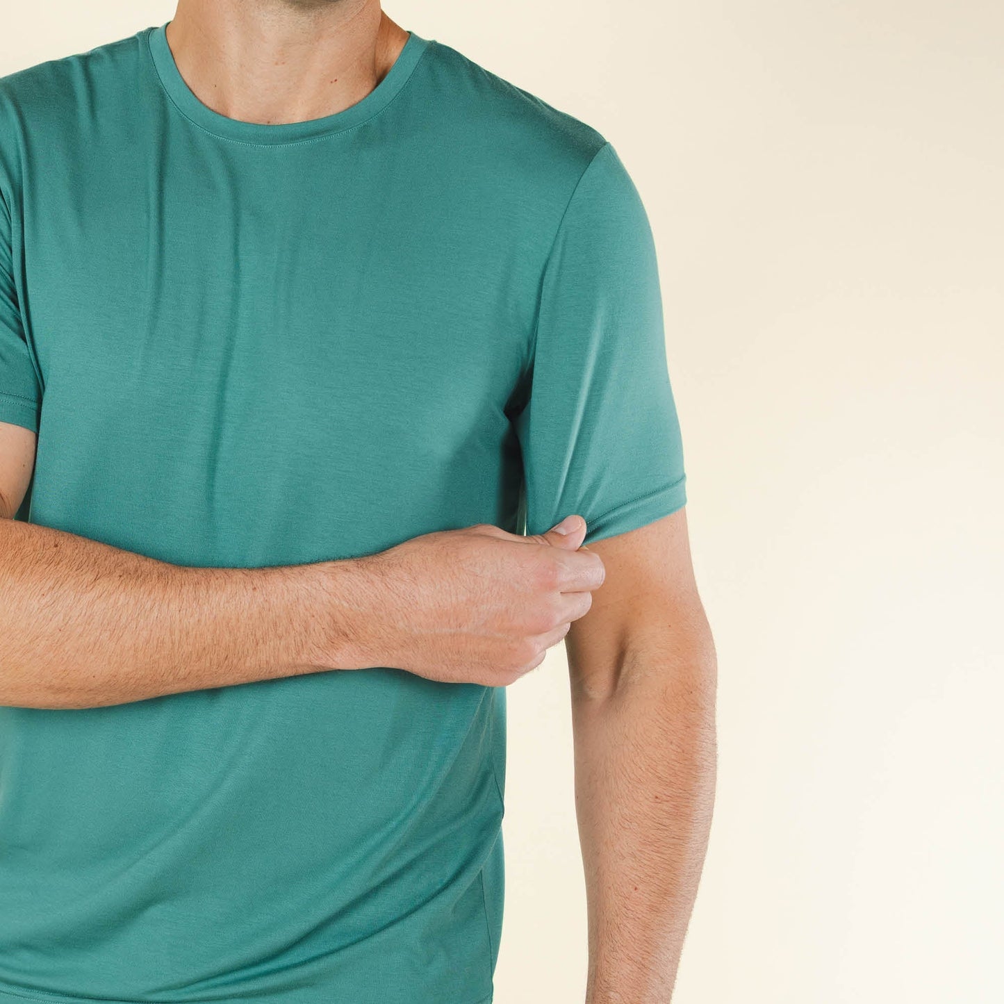 The Curacao | Teal SleepDeep™ Men’s Pajama Shirt-1