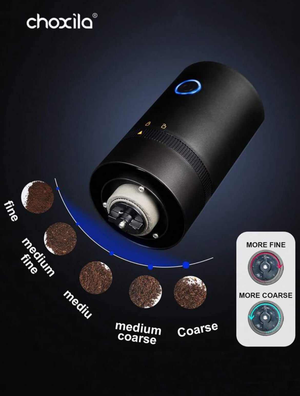 Portable Electric Coffee Grinder