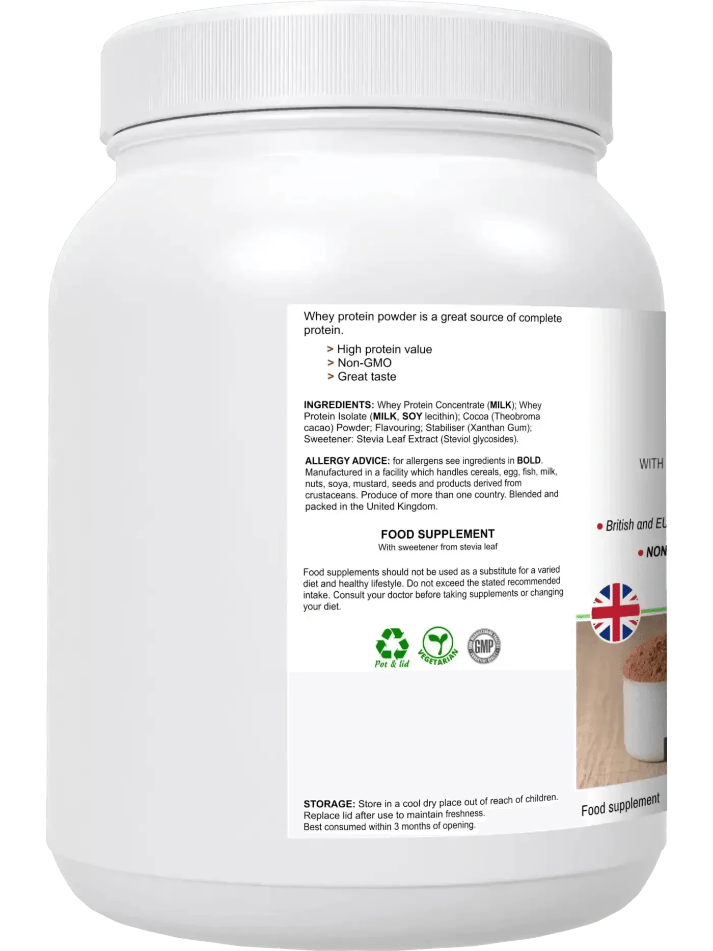 WheyPro - Chocolate Whey Protein Powder-2