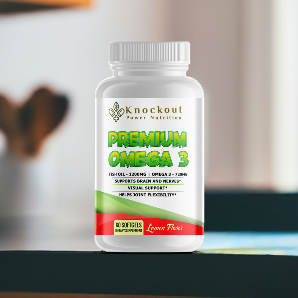 Premium Omega 3 Fish Oil- EPA-DHA-3