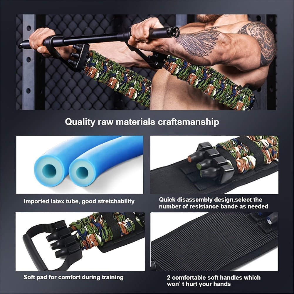Chest Resistance Band for Home Fitness-4