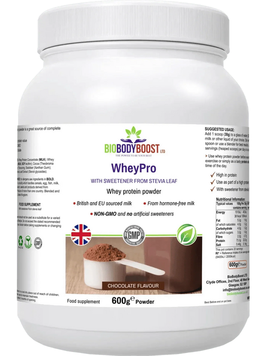 WheyPro - Chocolate Whey Protein Powder-0
