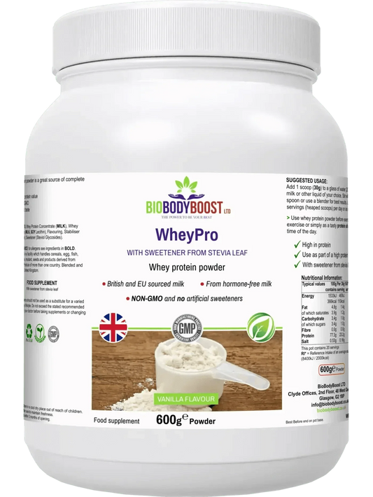 WheyPro Vanilla - Whey Protein Powder-0